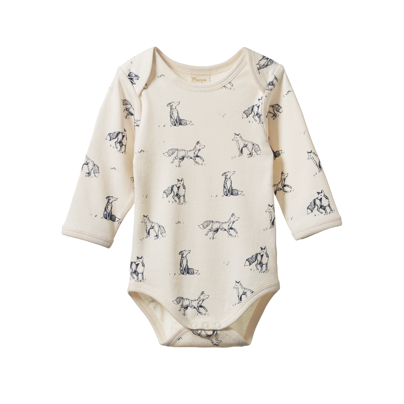 Long Sleeve Bodysuit - Foxy Print