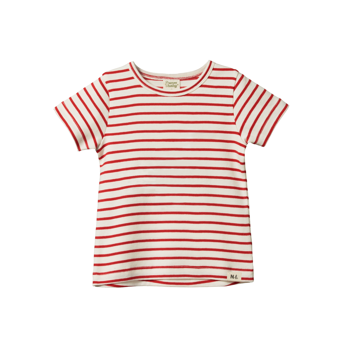 River Tee - Red Sailor Stripe