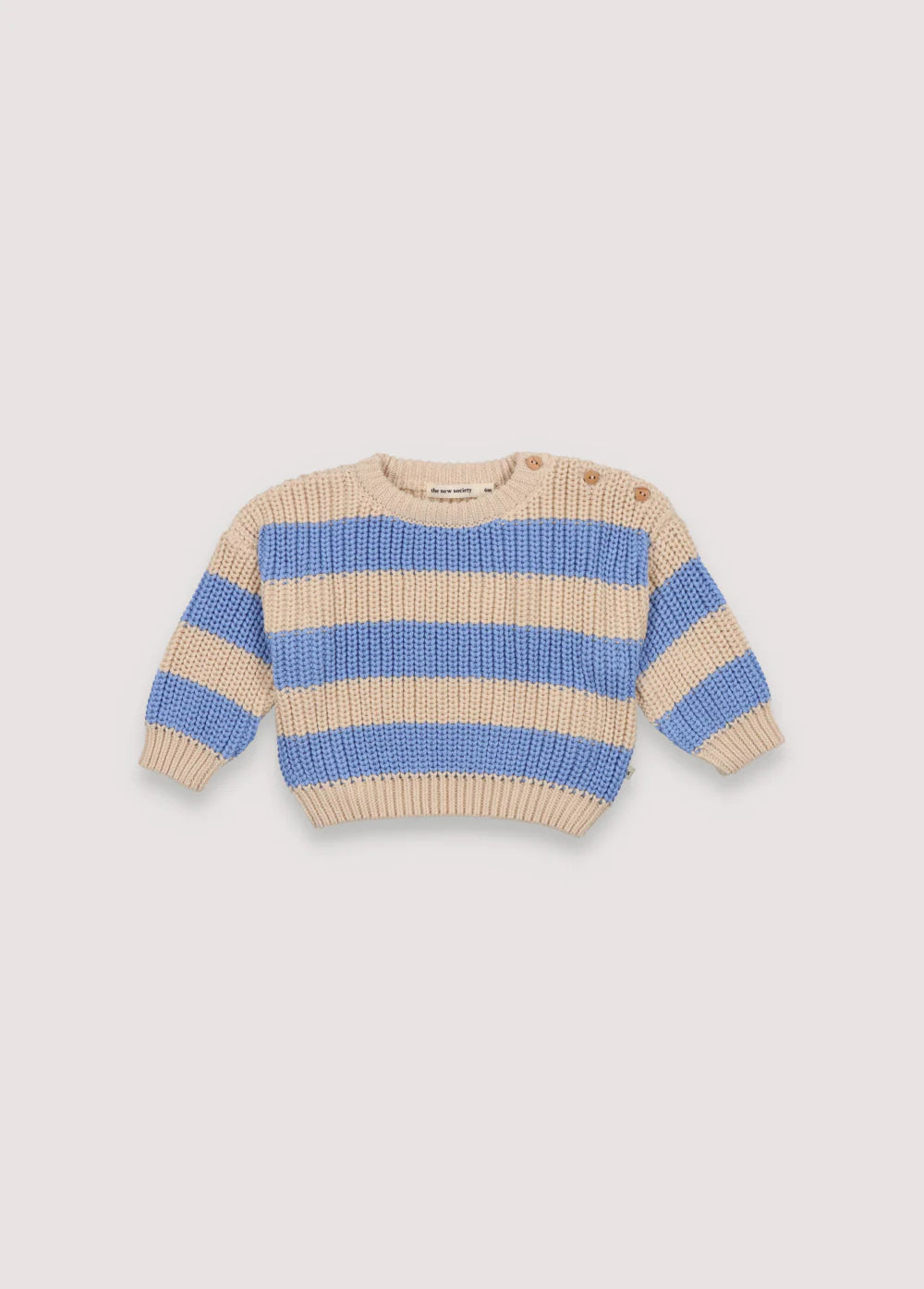 Myra Baby Jumper Natural &amp; Lake Tahoe Stripes