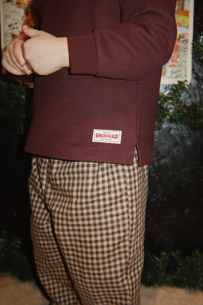 Foret Baby Pants - Chocolate Check