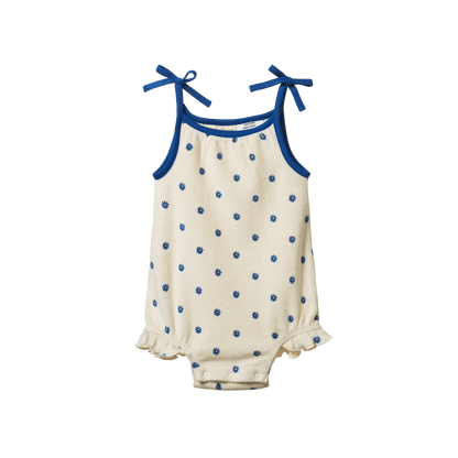 Sylvie Suit Daisy Daze Blue Print