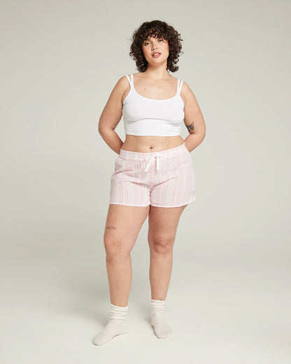 The Classic Boxer - Fondant Pink Stripe