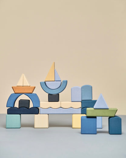 Building Blocks “The sea at Sainte Marie”