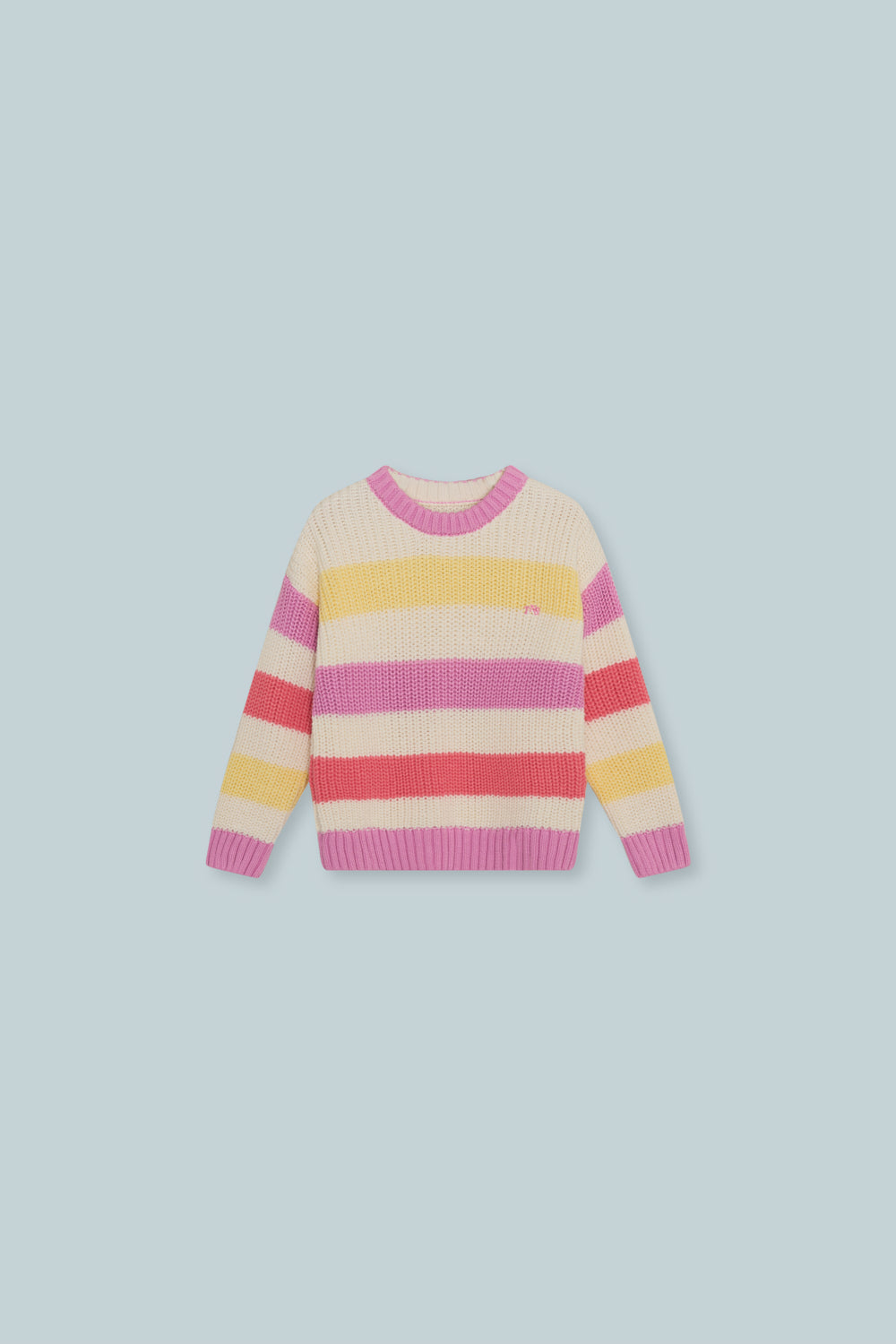 Celosia Jumper Pink Lavander Stripes