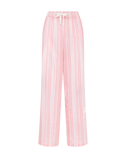 The Classic Trouser - Fondant Pink Stripe