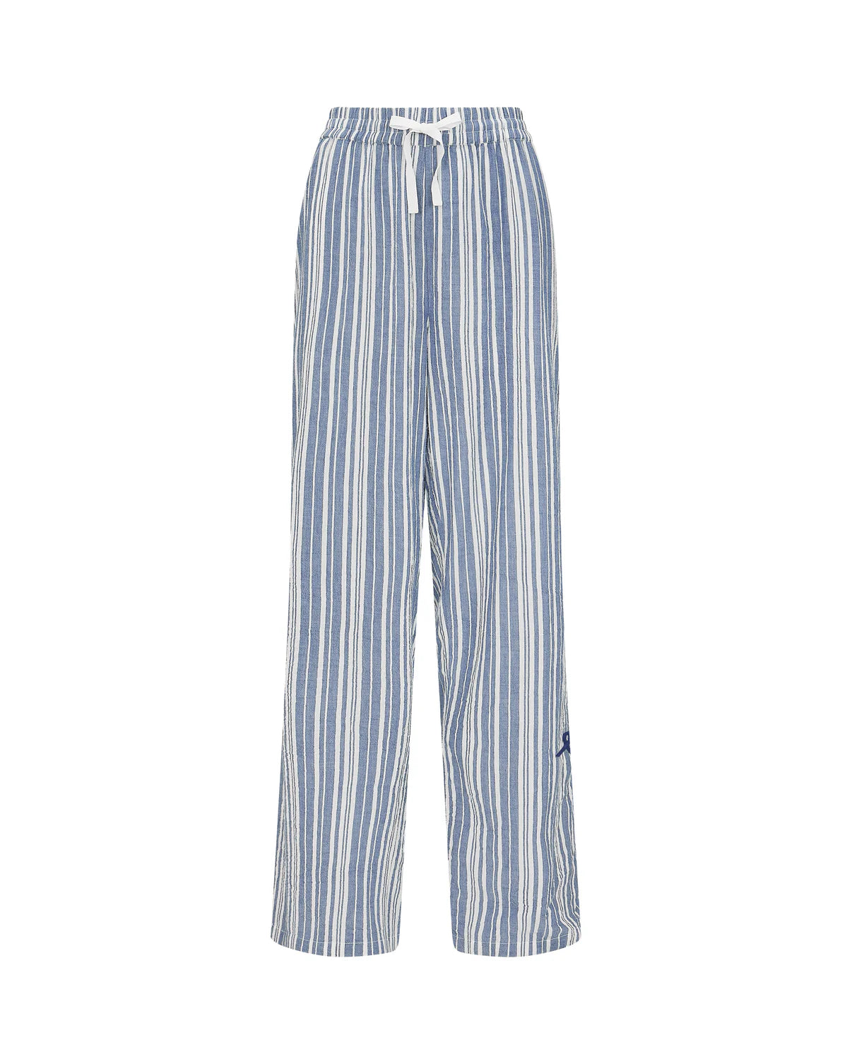 The Classic Trouser - French Navy Stripe