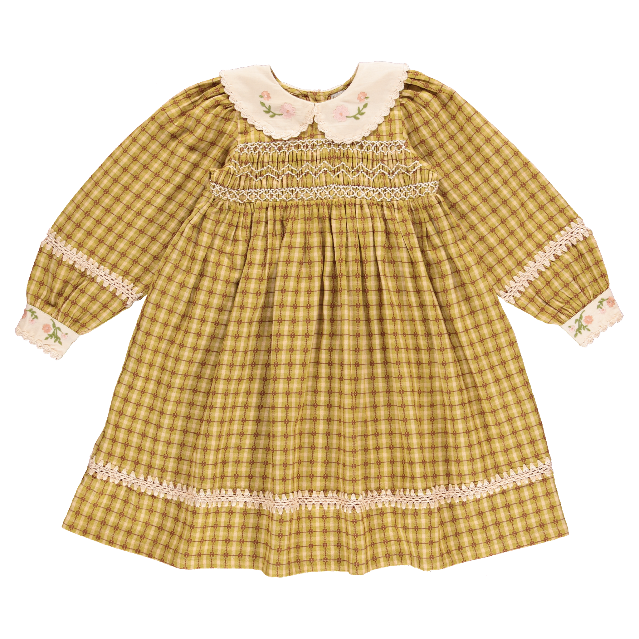 Saphira Dress - Nostalgic Green