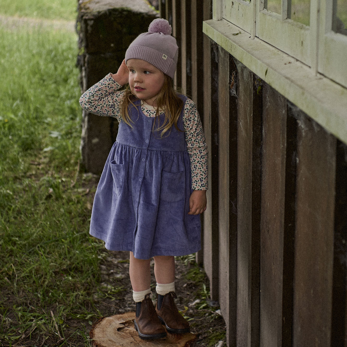 Amelia Pinafore - Heron