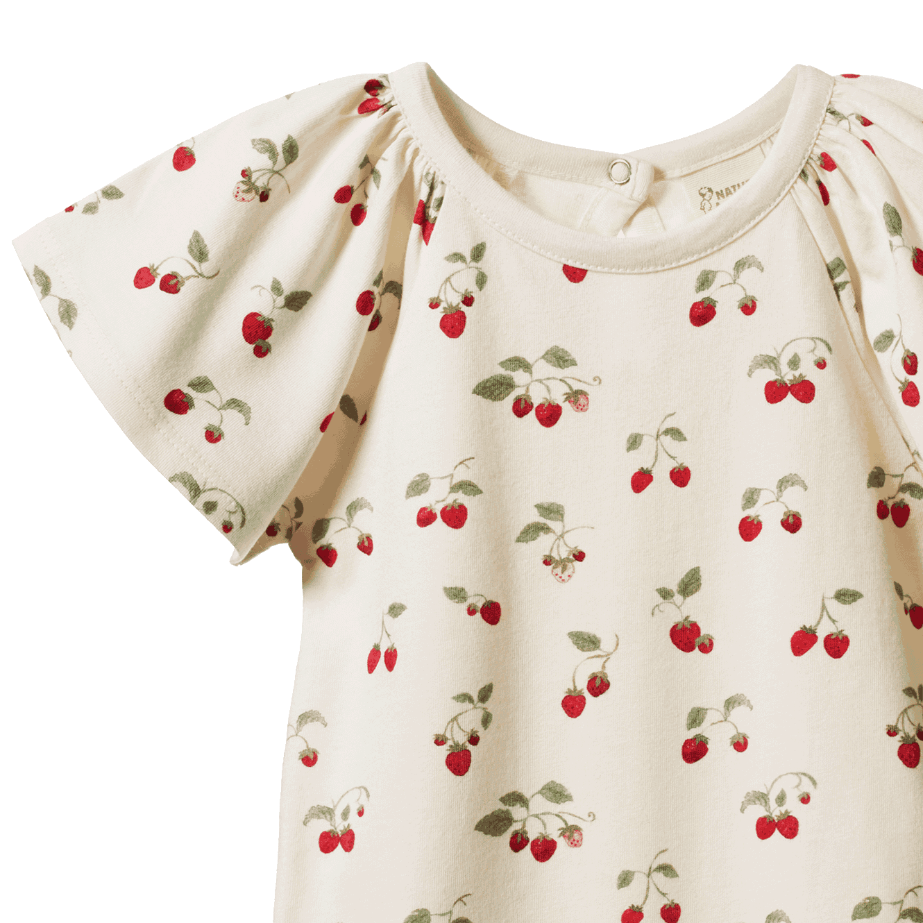 Faye Bodysuit - Strawberry Blush Print