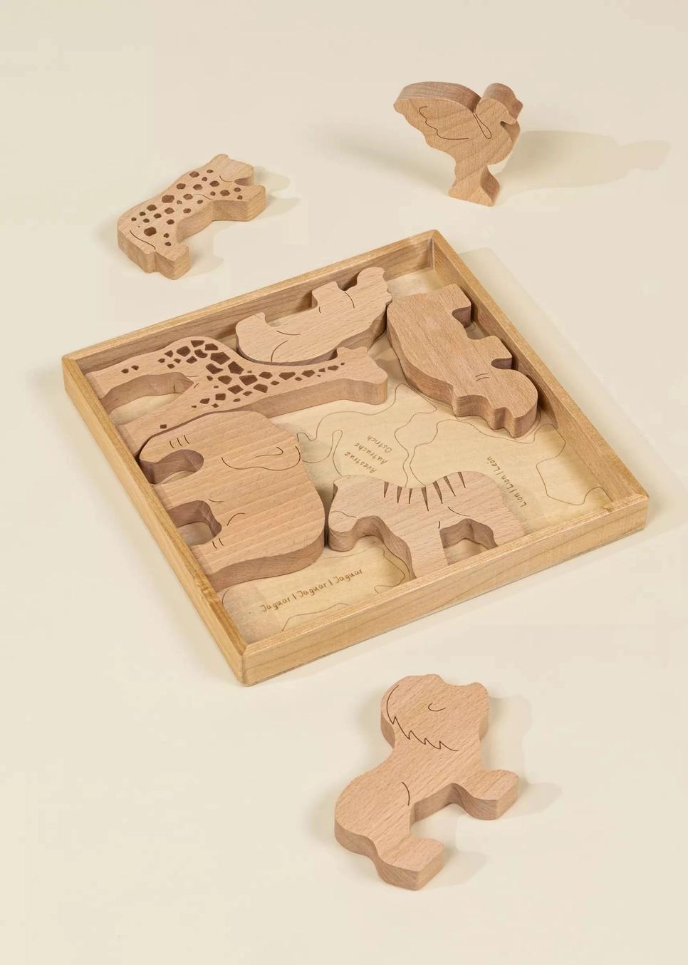 Wooden Balance Puzzle - Savane