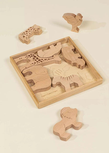 Wooden Balance Puzzle - Savane