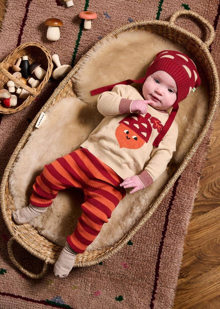 Ramble &amp; Perry Kid Set - Biscuit Sweater &amp; Legging Set