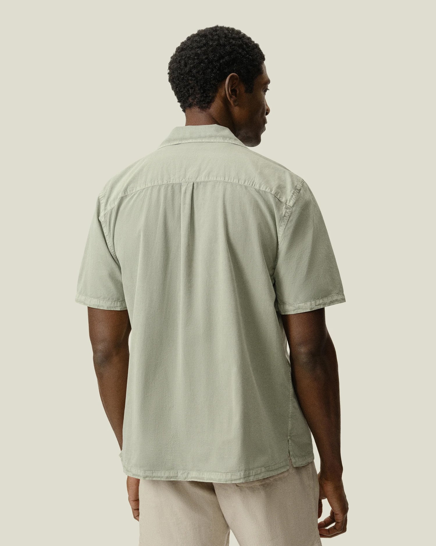 Air Cotton Camp Shirt - Riverstone