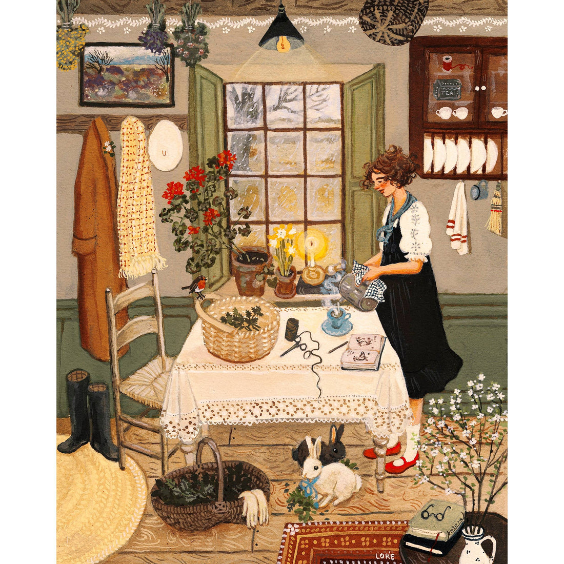 Nettle Tea Card