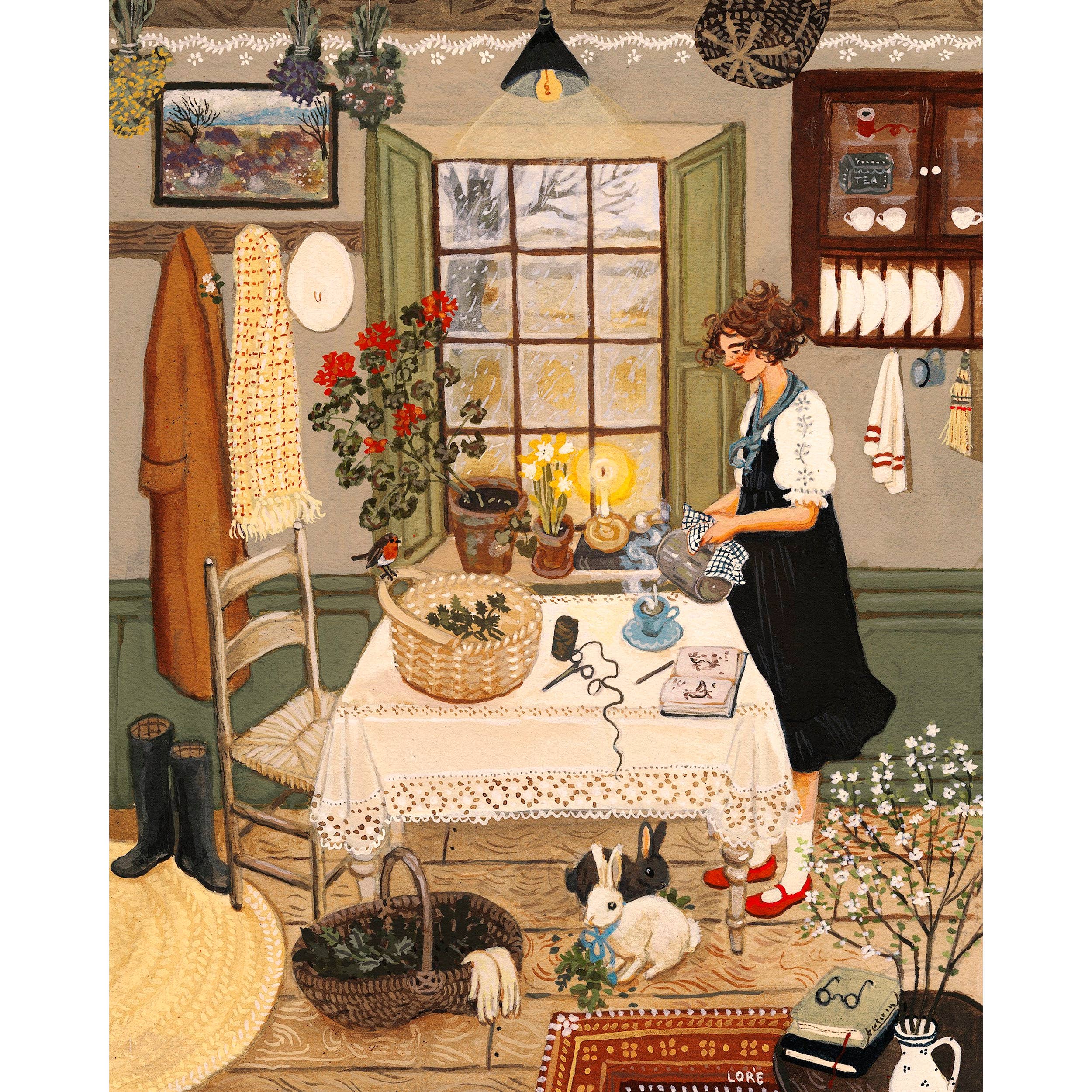 Nettle Tea Card