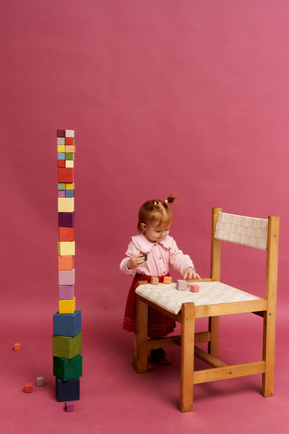 Big Triple Cubes Set Colorful