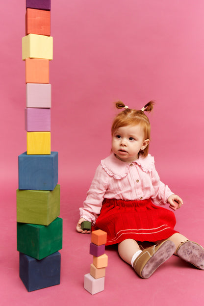 Big Triple Cubes Set Colorful