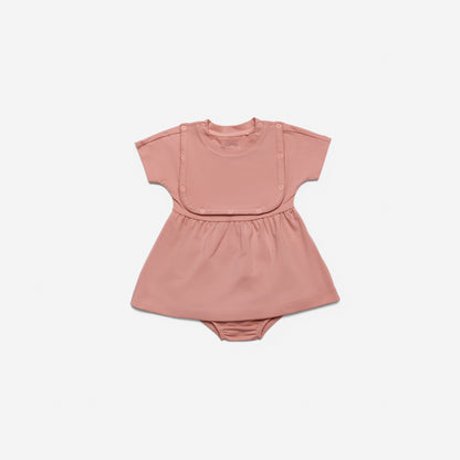 Baby Dress Olandino Bear Embroidery Set