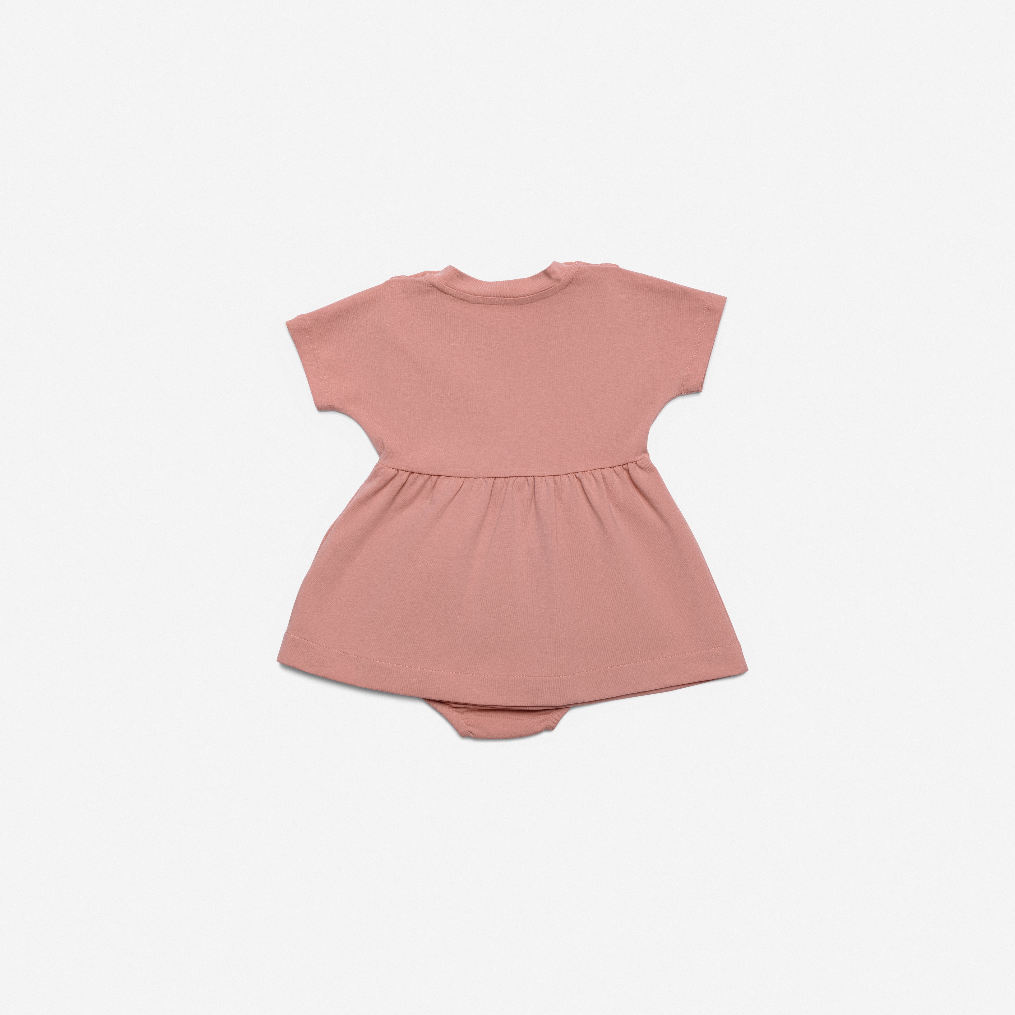 Baby Dress Olandino Bear Embroidery Set
