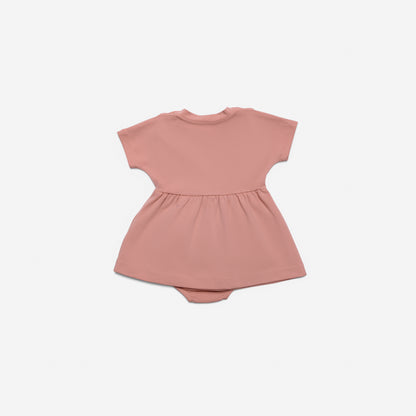 Baby Dress Olandino Bear Embroidery Set