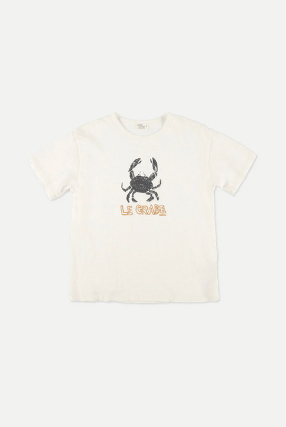 Slub Print T-Shirt Crabe