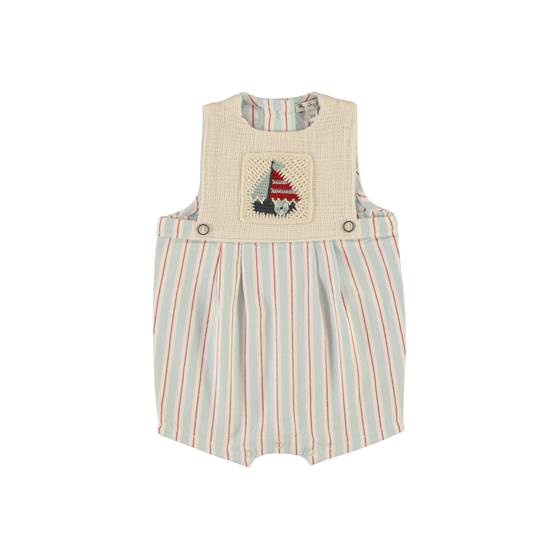 Sebastien Romper - Sea Side Stripe
