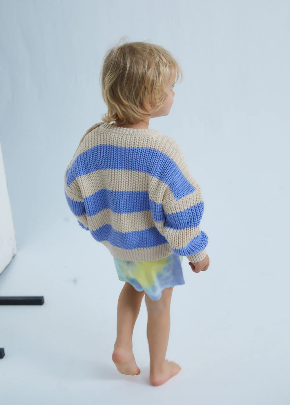 Myra Baby Jumper Natural &amp; Lake Tahoe Stripes