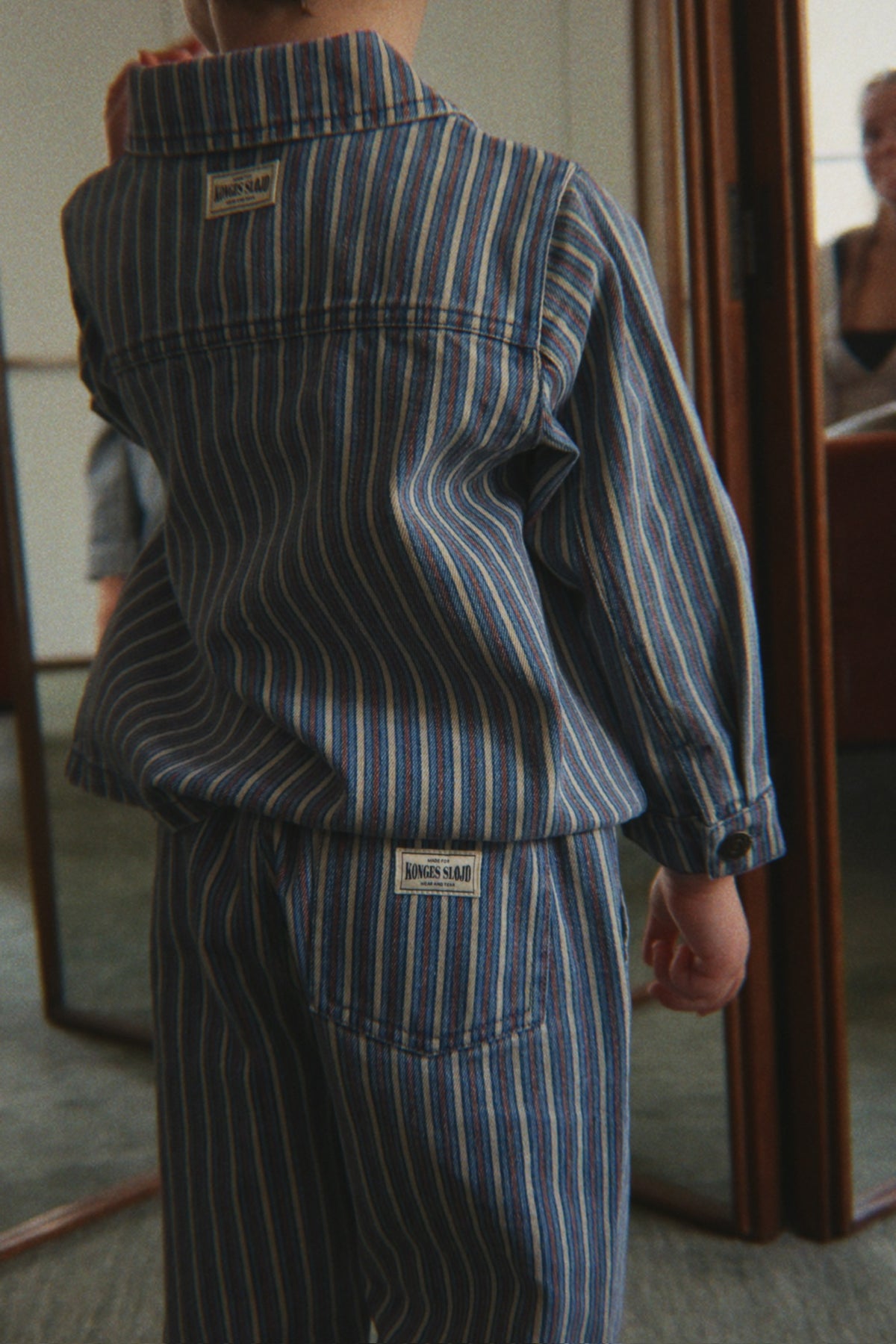Magot Pants - Tricolore Bleu
