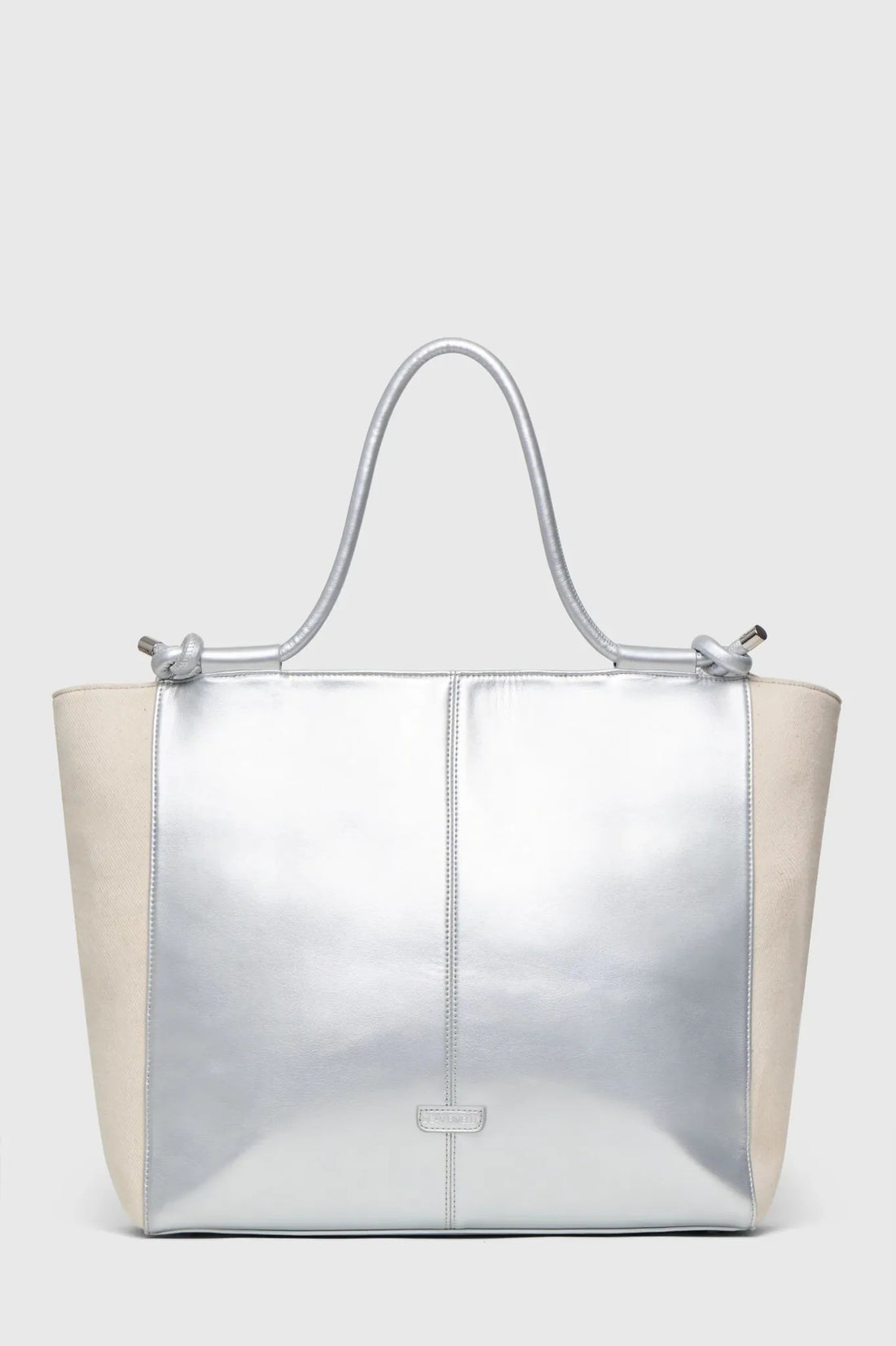 The GRACE Silver & Natural Linen