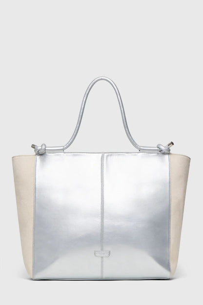 The GRACE Silver &amp; Natural Linen