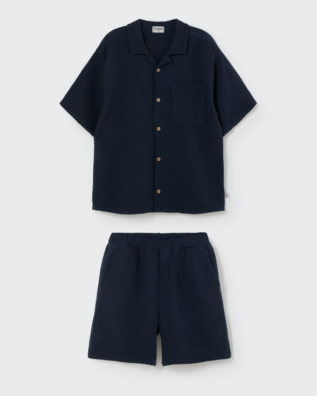 Soft Gauze Set Navy