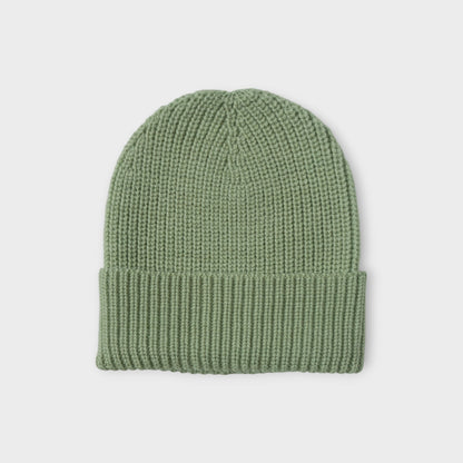 Wool/Baby Alpaca Blend Knit Hat