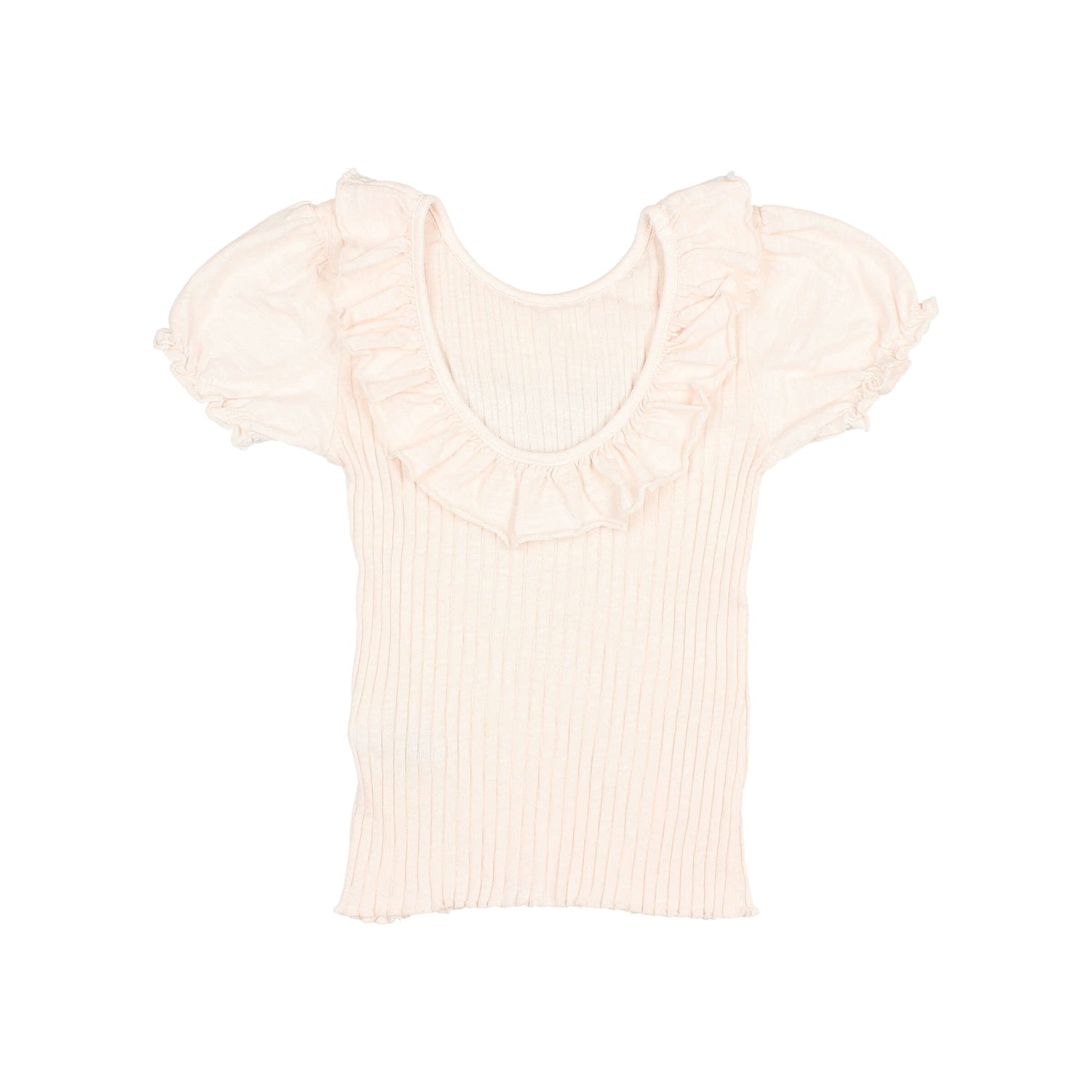 Rib Collar T-Shirt
