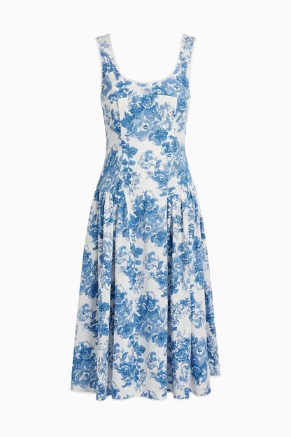 Jessica Floral Midi Dress