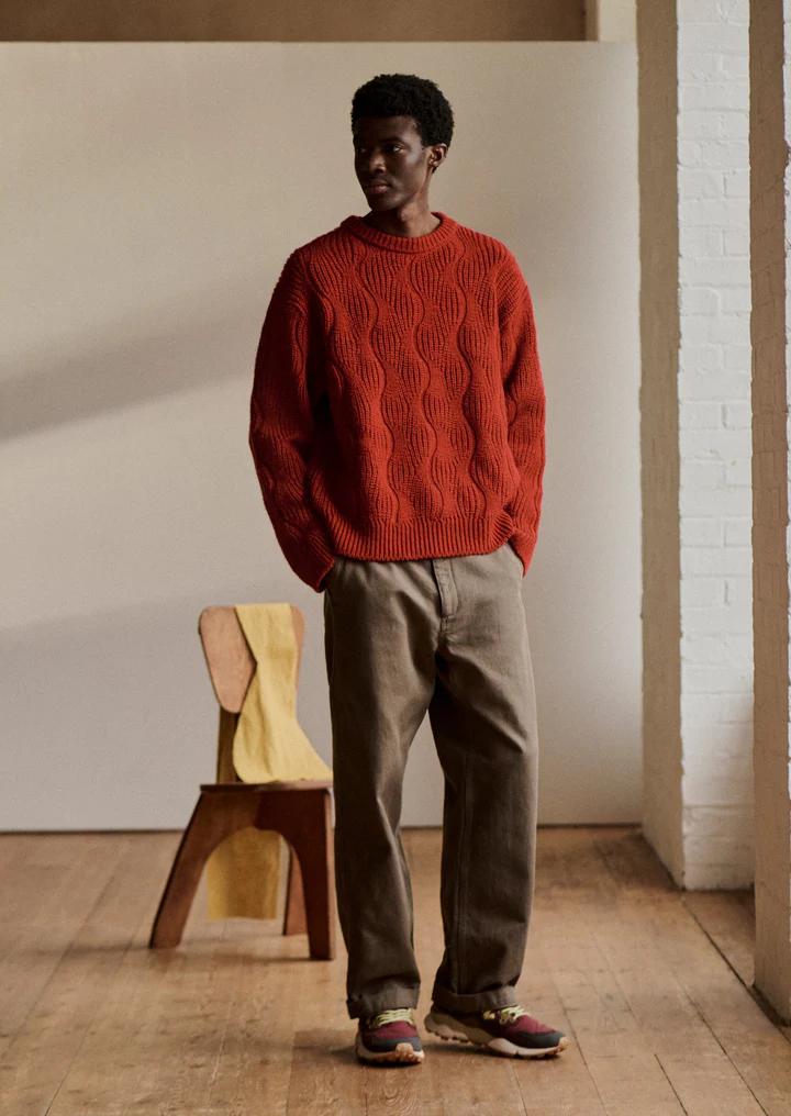Kite String Ribbed Wool Sweater