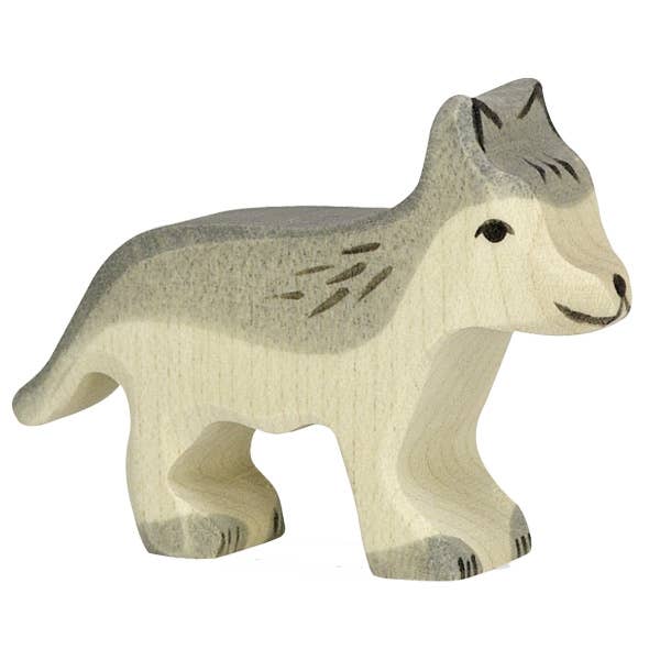 Holztiger Wolf