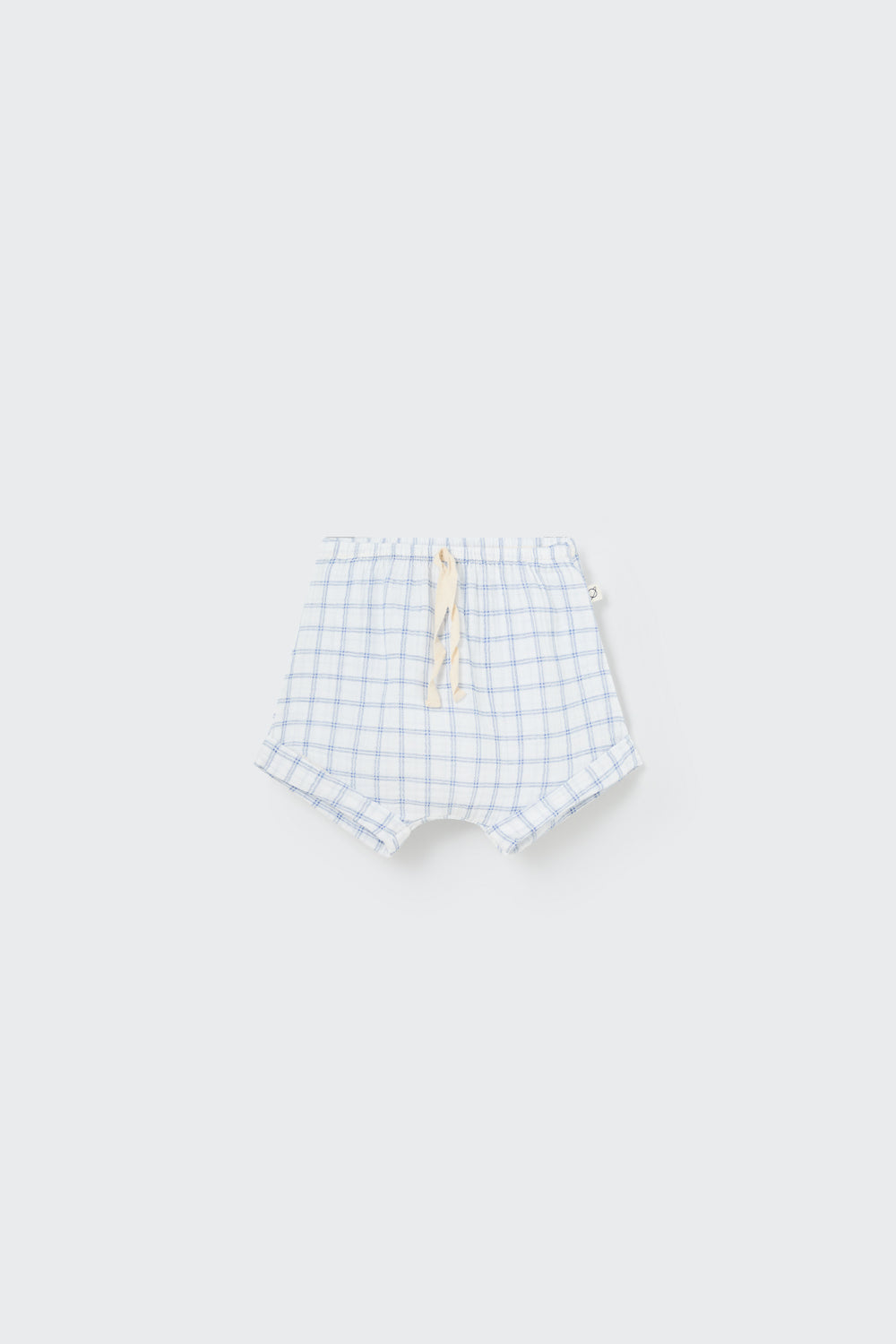 Organic Plaid Gauze Baby Set