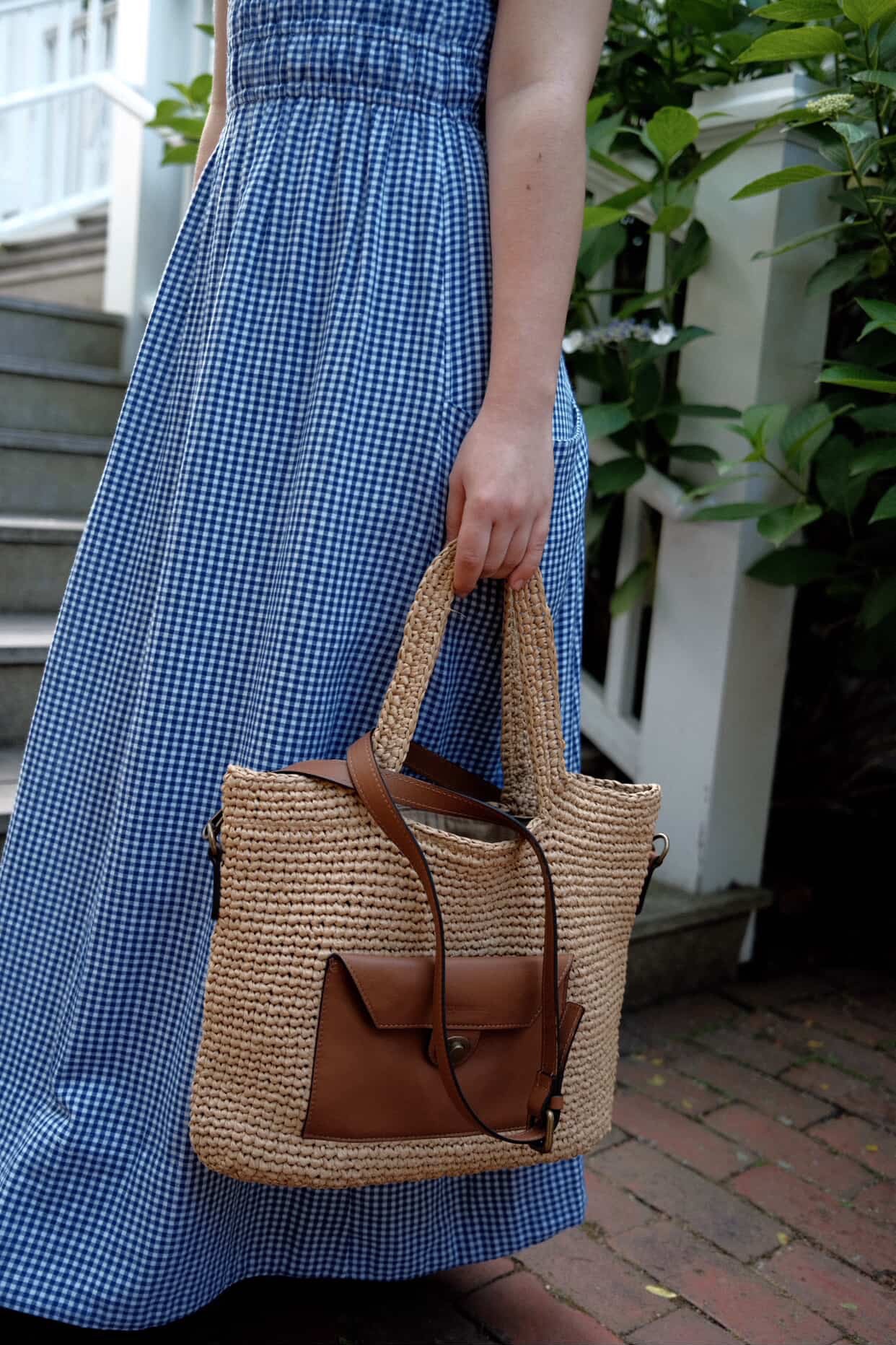 The LIDO Straw Tote Bag