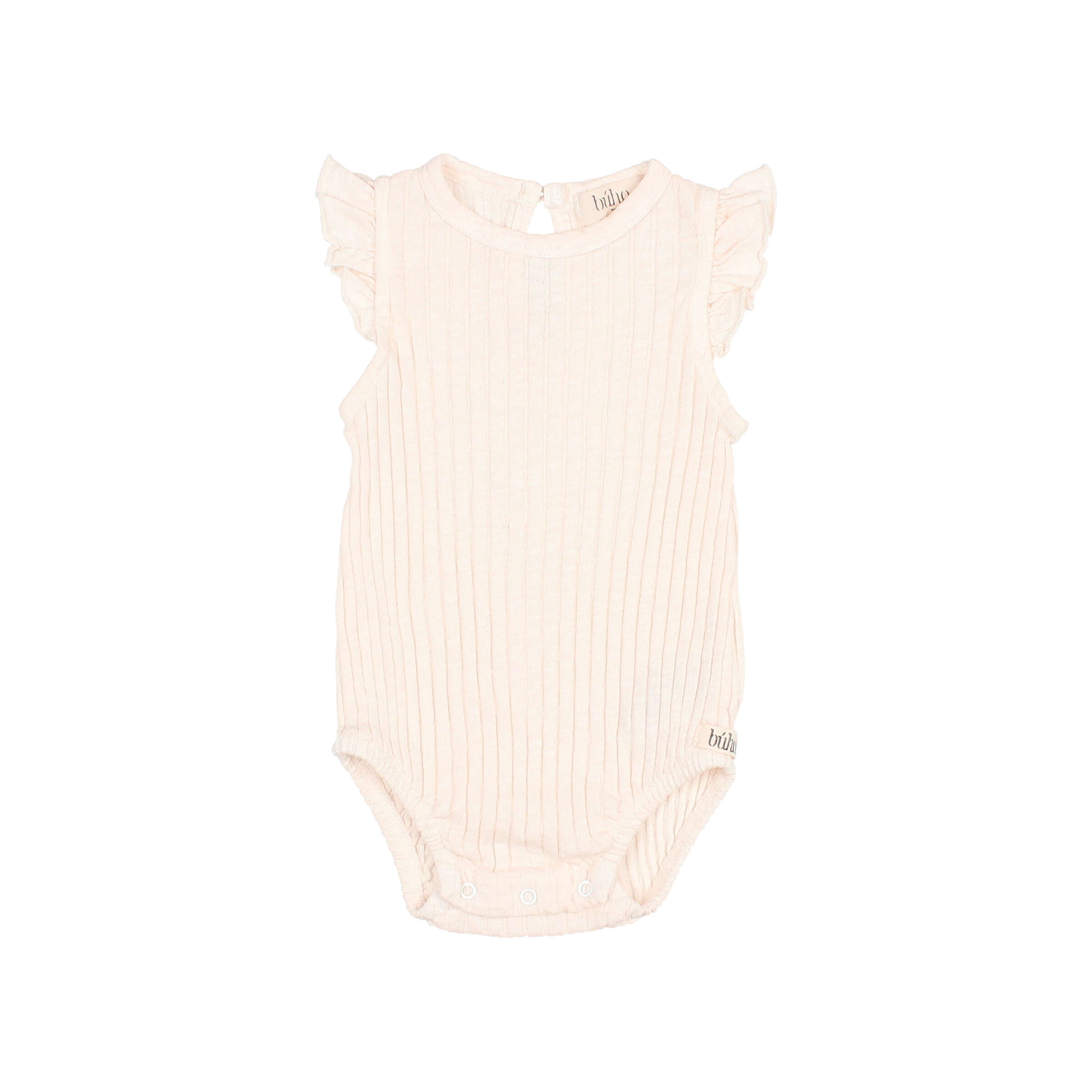 Rib Ruffle Bodysuit