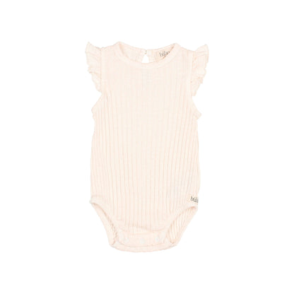 Rib Ruffle Bodysuit