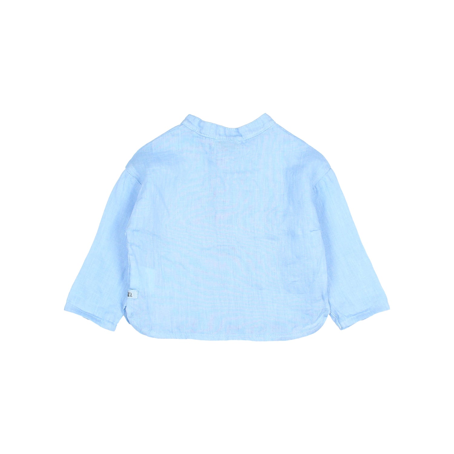 Baby Linen Kurta Shirt Provence Blue