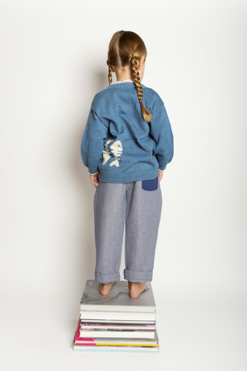 Fishbone Intarsia Cardigan