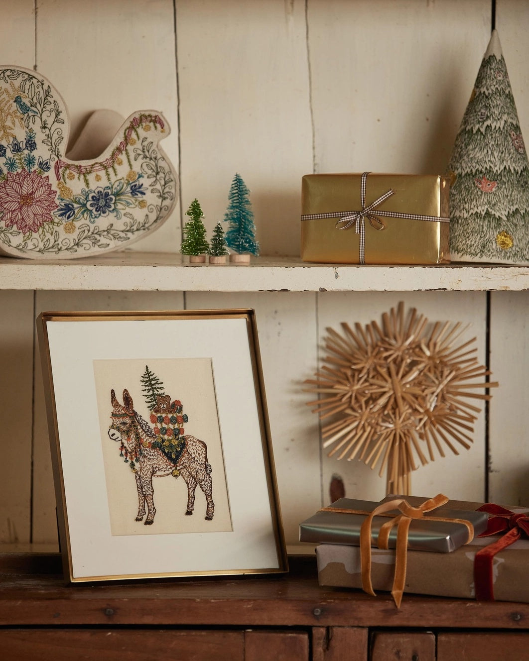 Christmas Donkey Card