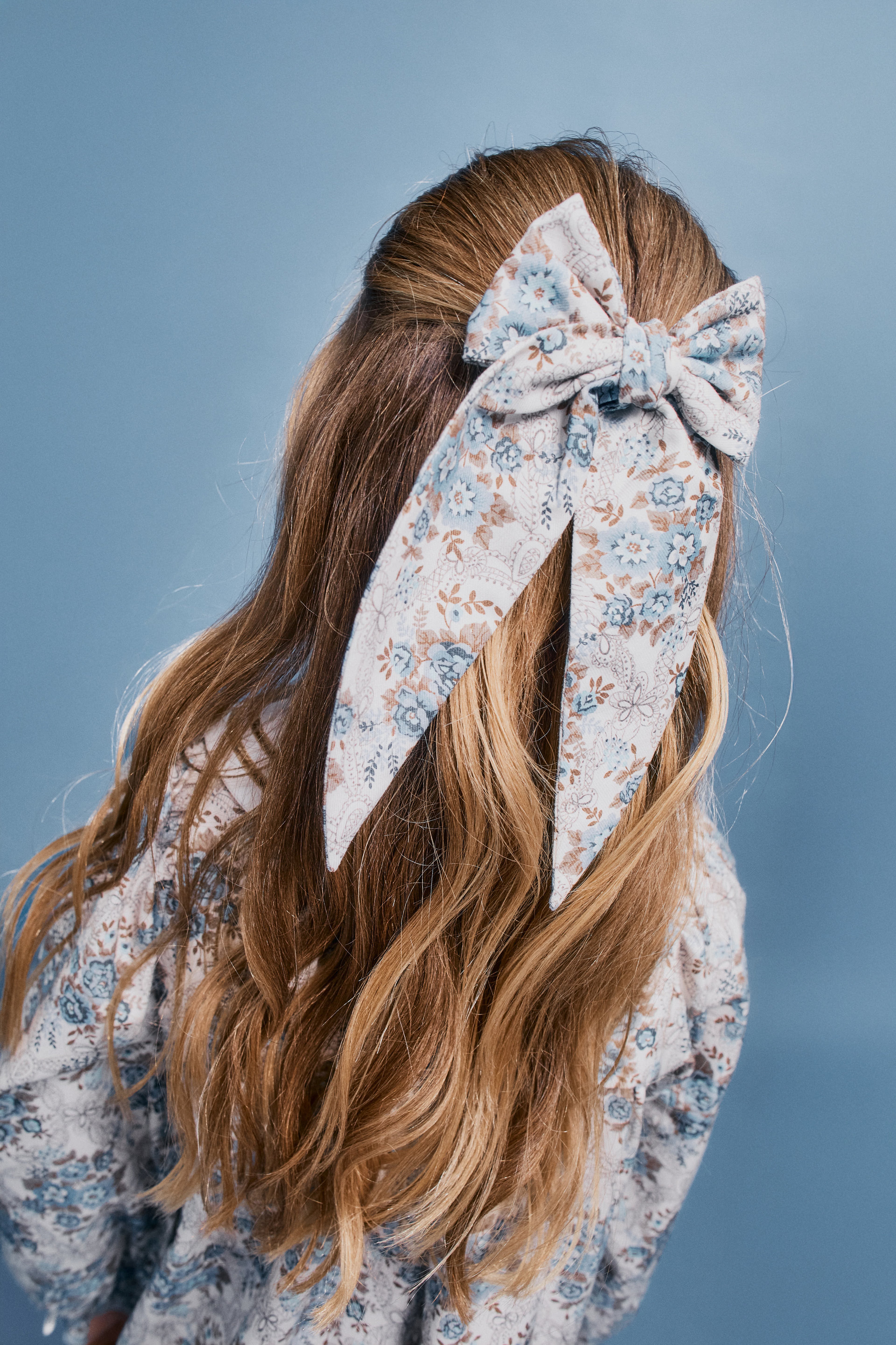 Catherine Big Bow - Vintage Floral