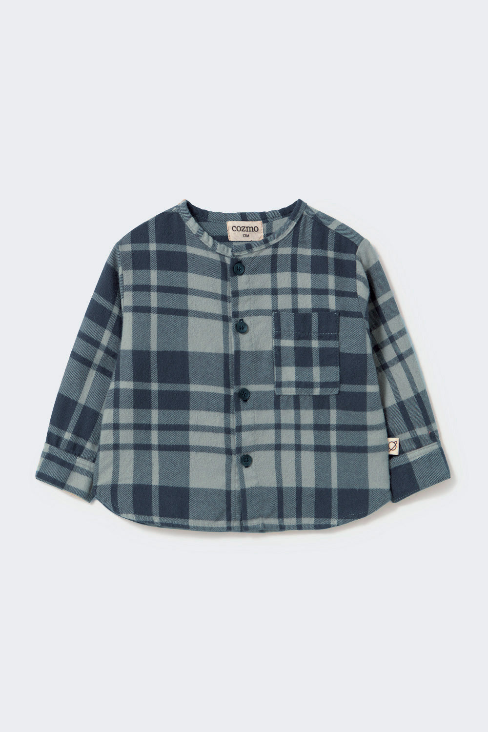 Soft Tartan Flannel Baby Shirt