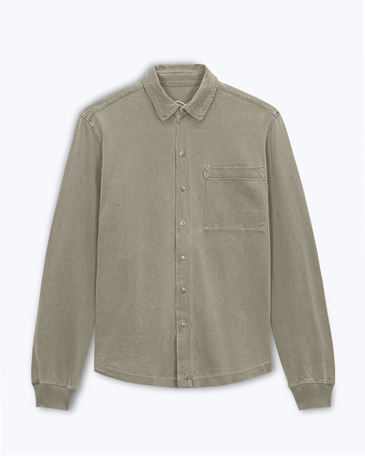 Featherweight Caza Knit Shirt - Kelp