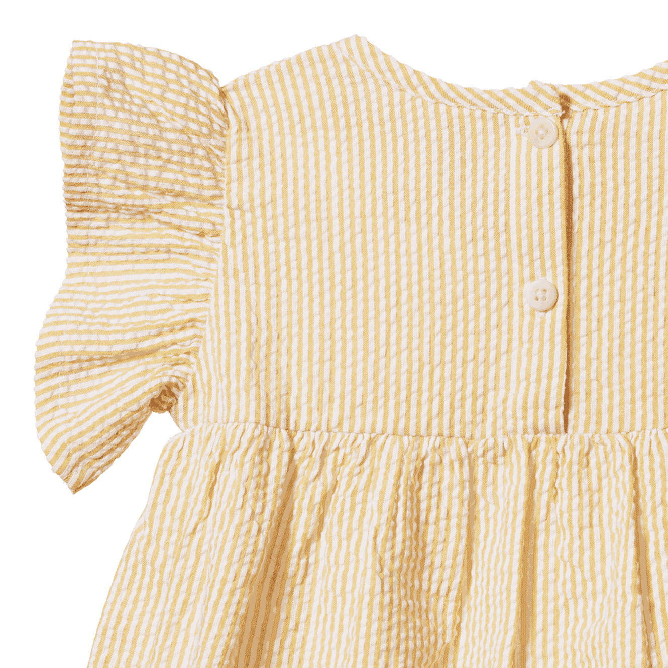 Bonnie Dress - Golden Stripe