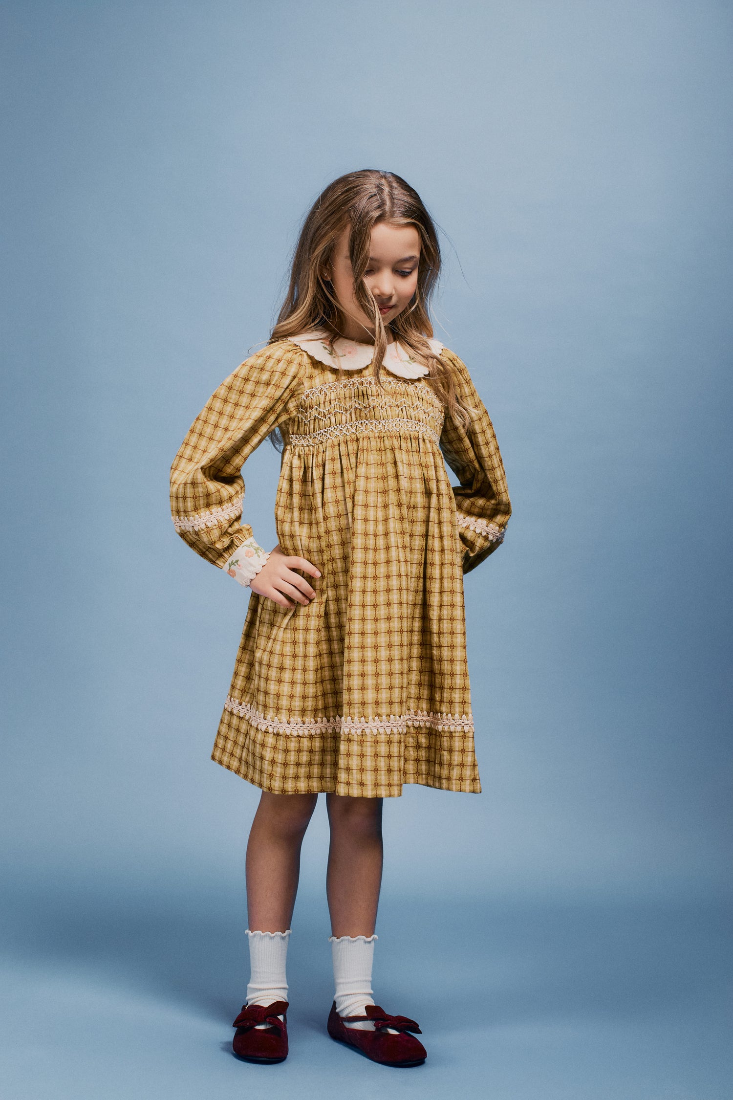 Saphira Dress - Nostalgic Green