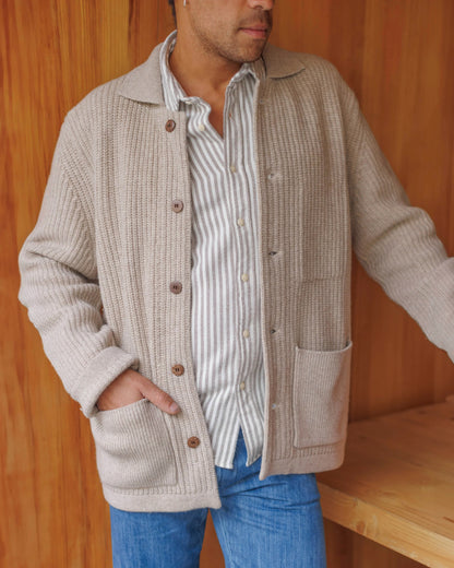 Knit Kite Jacket - Bone