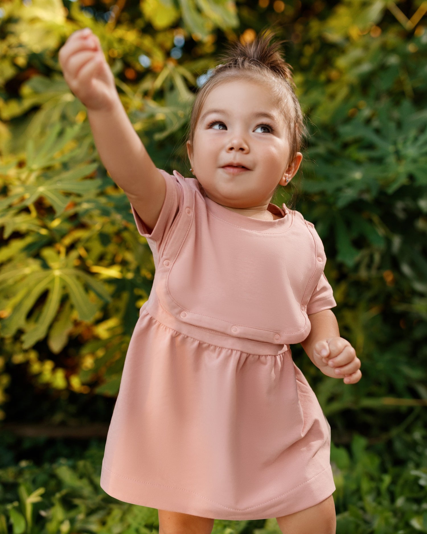 Baby Dress Olandino Bear Embroidery Set